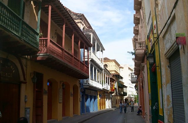 The old town of Cartagena, Colombia