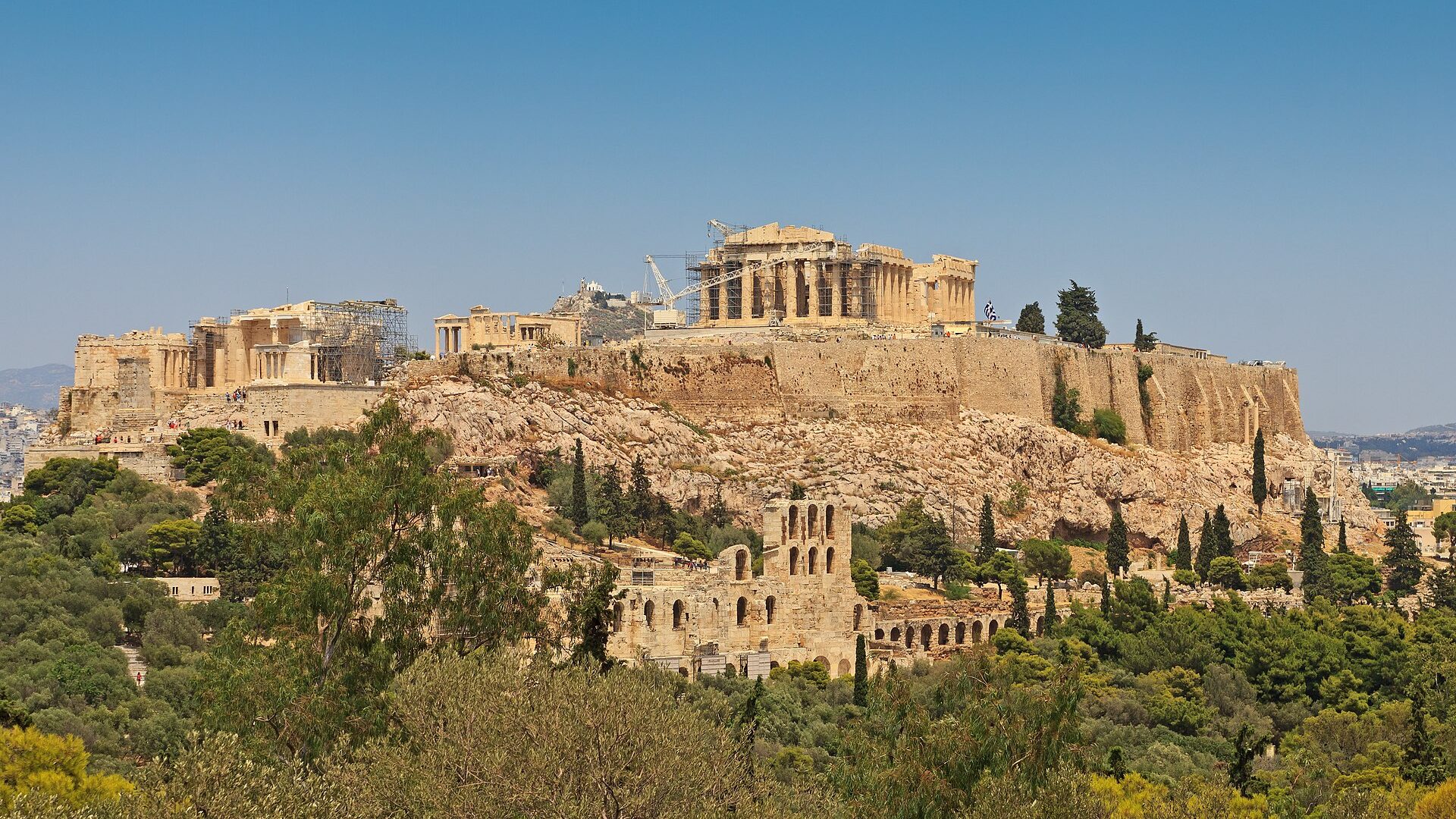 The Acropolis of Athens, Greece