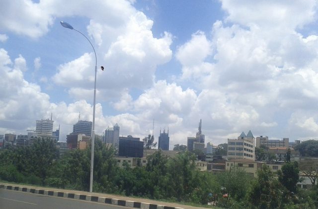 Nairobi skyline, Kenya