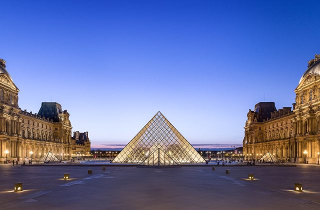 The Louvre Pyramid, Paris